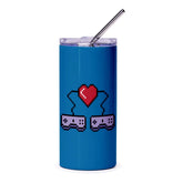 Pixel Heart and Game Controllers Tumbler product type
